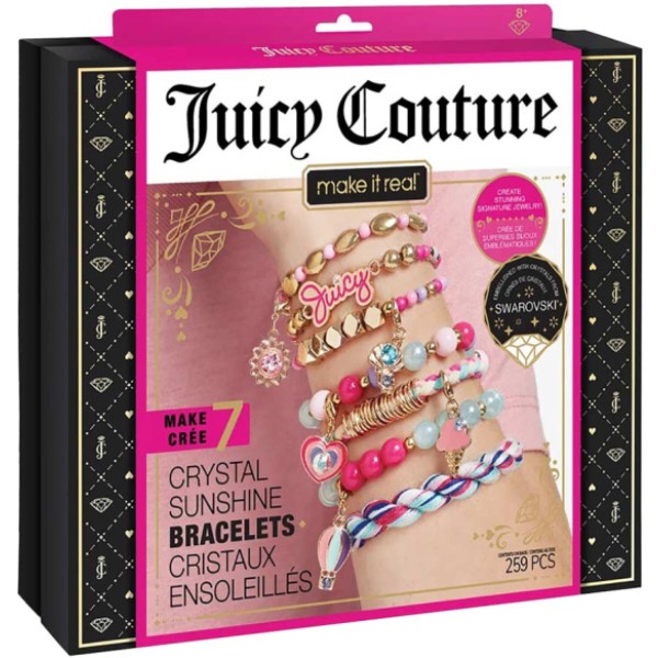 Фото - Набір для виготовлення прикрас Make it Real Juicy Couture Сонячне сяйво 259 шт. (MR4409)